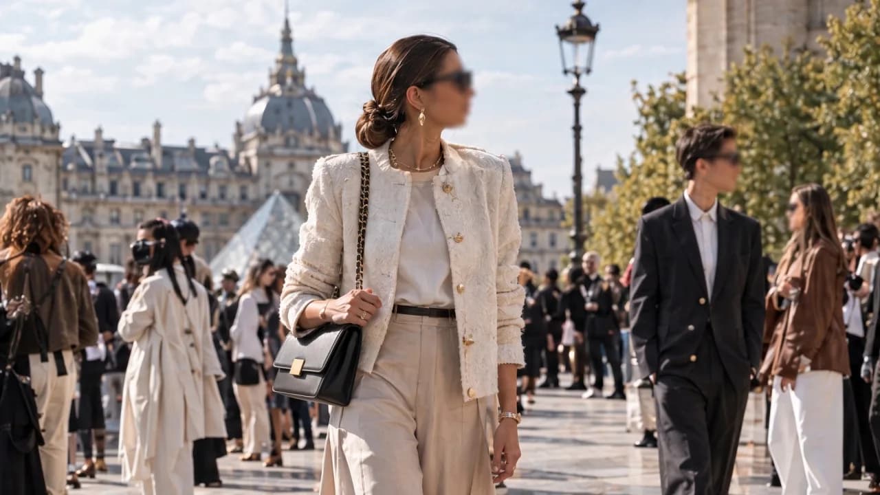 Ambiance Fashion Week à Paris, transfert VTC vers un lieu de défilé